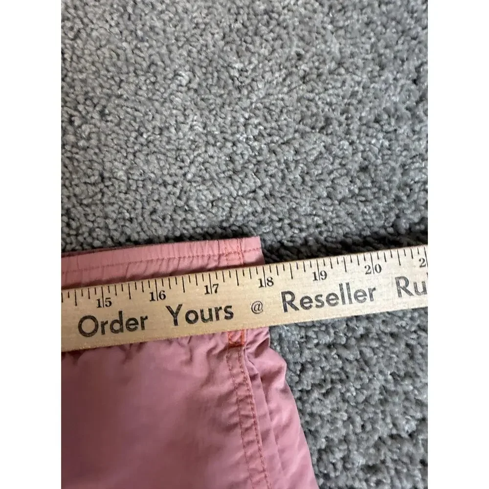 Nautica Shorts Mens S Pink Swim Shorts Lined Drawstring Pockets Elastic Waist